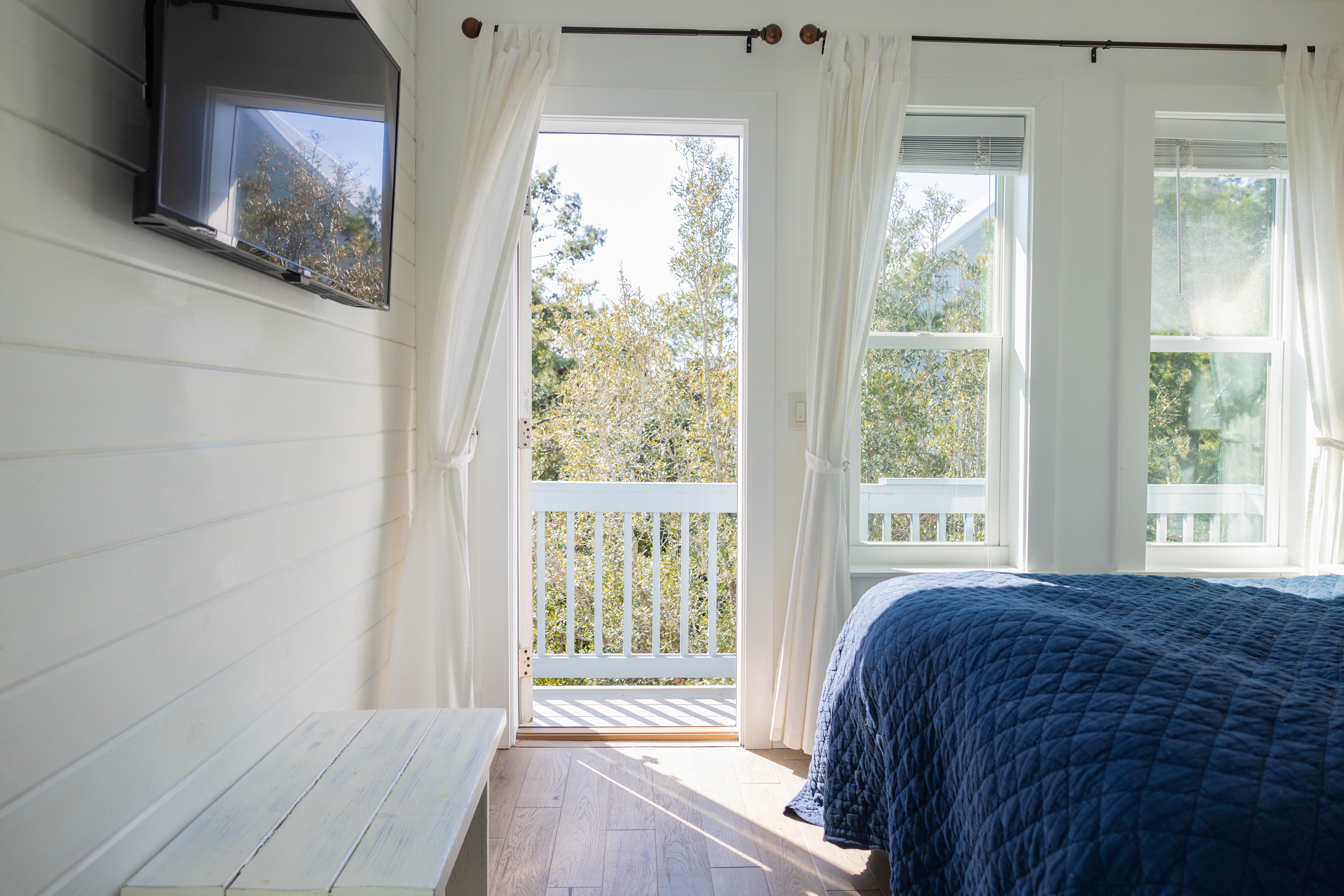 Coastal Airbnb living space